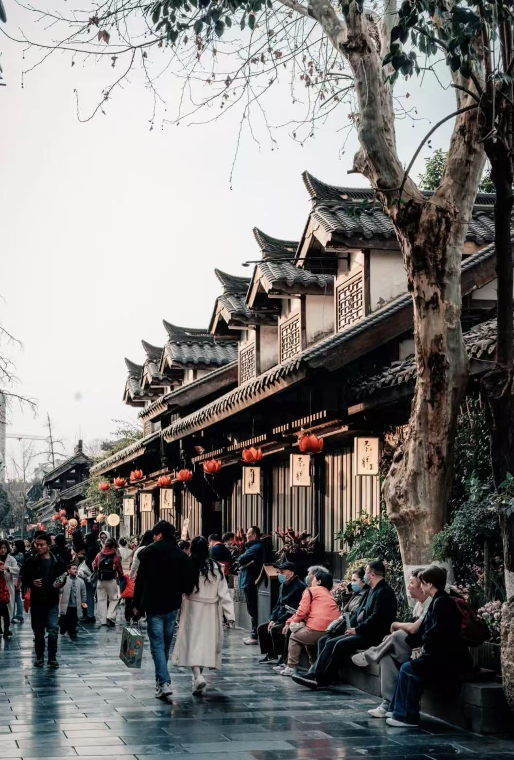 宽窄巷子自由行